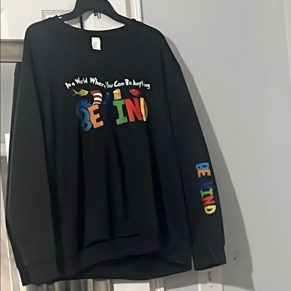 Black 'Be Kind' Sweater